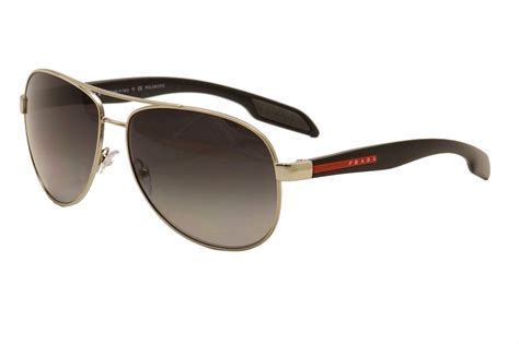 prada sps53p sunglasses|PRADA Aviator Sunglasses SPS 53P Black .